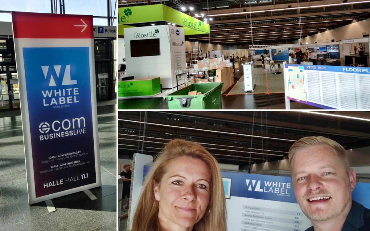 Set-up for White Label World Expo is in full swing in our  hall 11.
The online trade industry will meet here from tomorrow for an exciting mix of key notes, exhibition, networking and show features.

#WhiteLabelWorld #mflocations #eventprofs