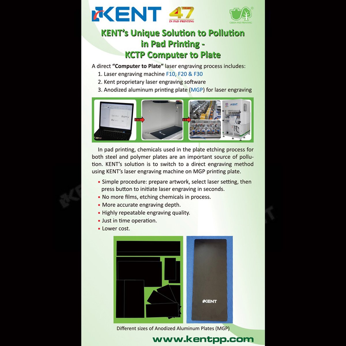 kentppcan's tweet image. Another Kent Solution to Reduce Pollution in Pad Printing - Kent KCTP Computer-To-Plate laser engraving system

kentpp.com

#padprinting
#padprinter
#padprintingmachine
#greenpadprinting