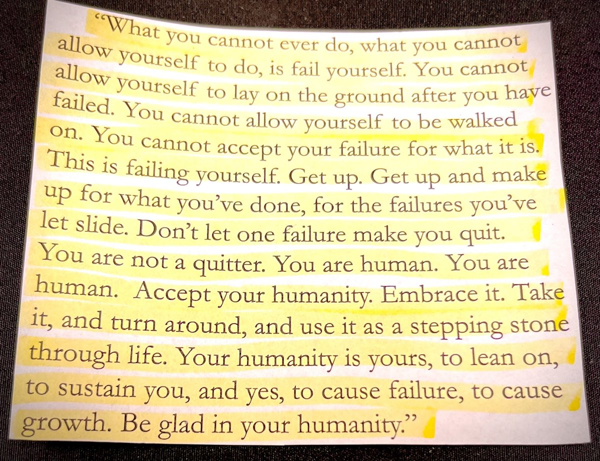 Keep this in mind as life gets rough!