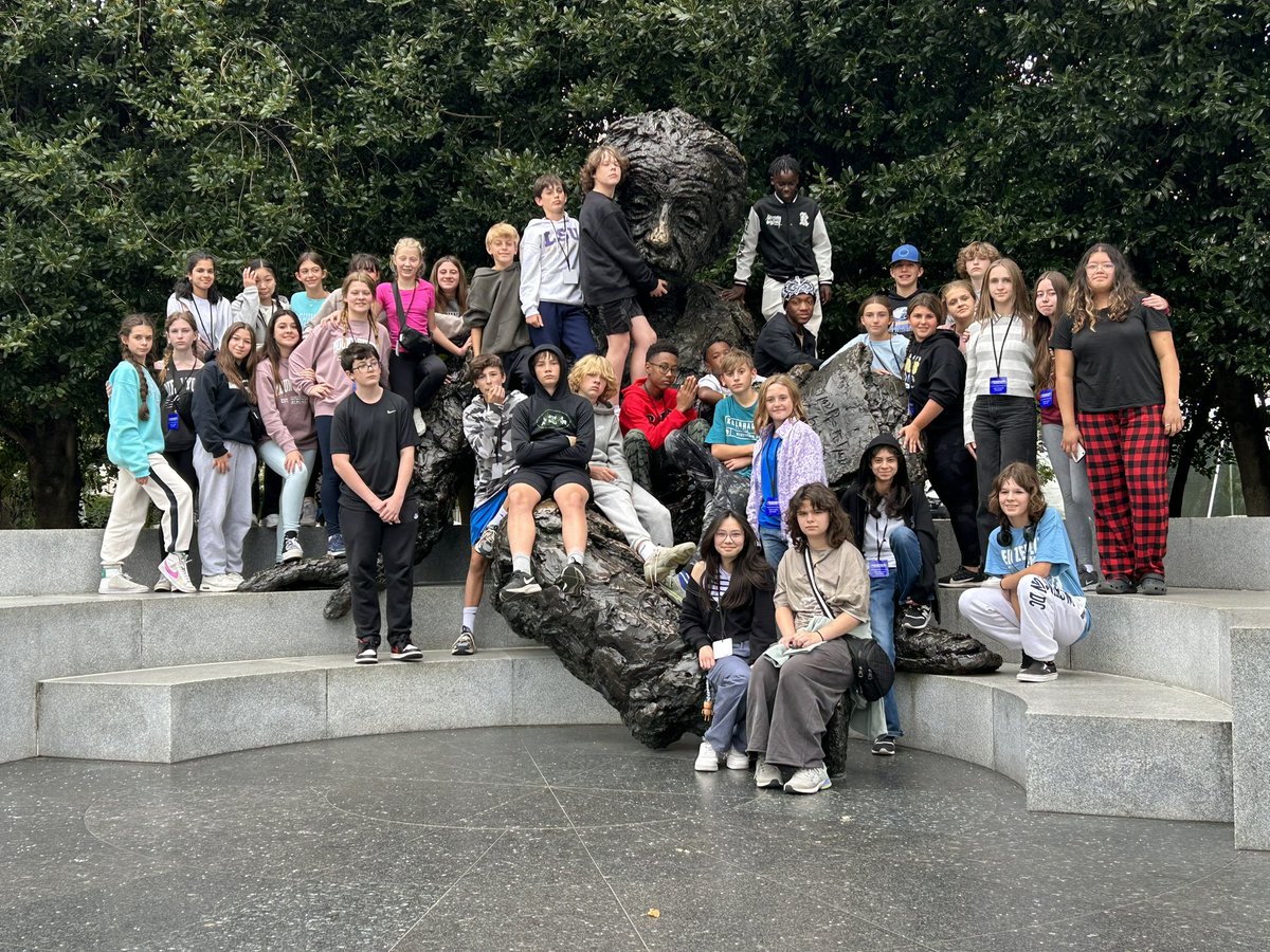 Michele Hallman (@m_hallman_ojh) on Twitter photo Last stop of the trip! Einstein photo op!! <a href="/OJHEagles/">OJHEagles</a> Last stop of the trip! Einstein photo op!! <a href="/OJHEagles/">OJHEagles</a>