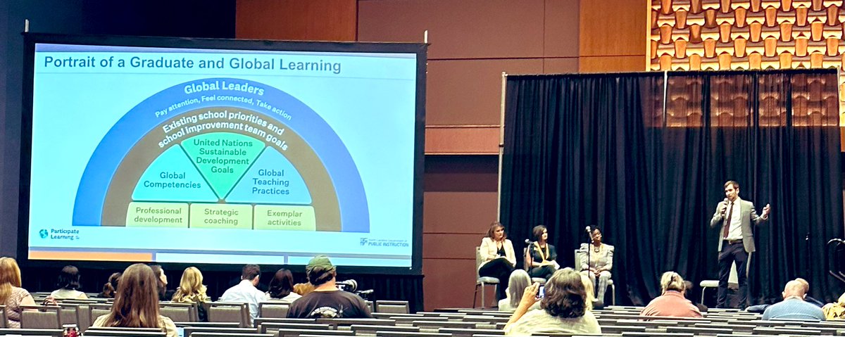 🤩Happening now at @AIM_NCDPI #NCAIM2023 @ParticipateLrng #UnitingOurWorld #GlobalLeaders @ligonmiddle