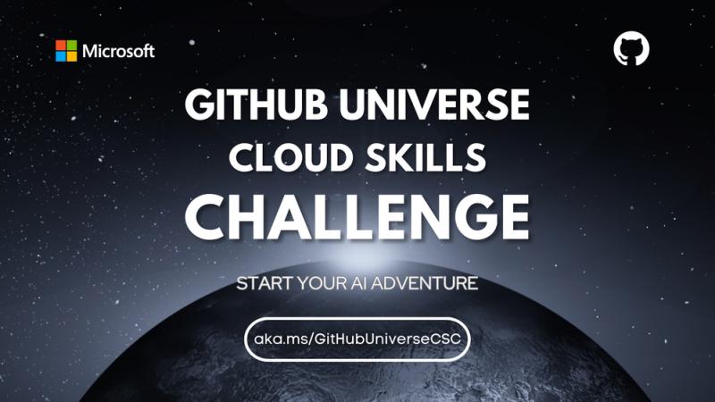🚀GitHub Universe Cloud Skills Challenge 🌟

Participe do desafio com o <a href="/github/">GitHub</a> e explore o potencial do GitHub Copilot e Codespaces. Todos os cursos são gratuitos, com certificado e uma badge digital do #GitHubUniverse 🤖

Inscrições: aka.ms/github/brasil

#github