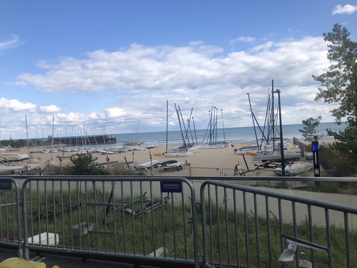 Visiting ⁦<a href="/NorthwesternU/">Northwestern</a>⁩ all the way from Houston.