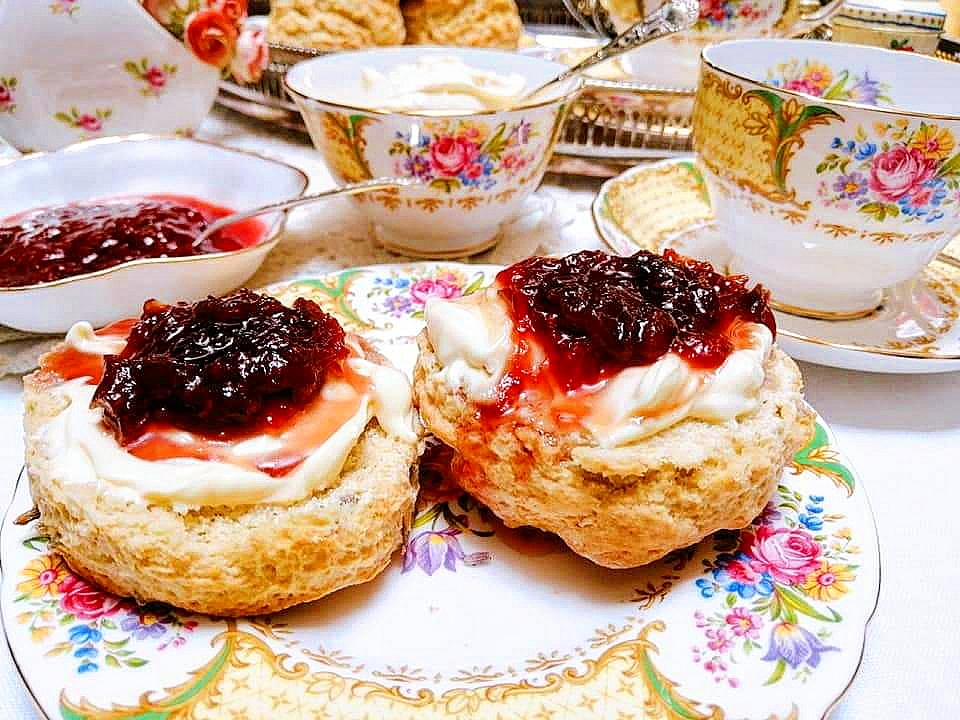 Cream​ Tea​ at​ Home! 🍪🌸😍