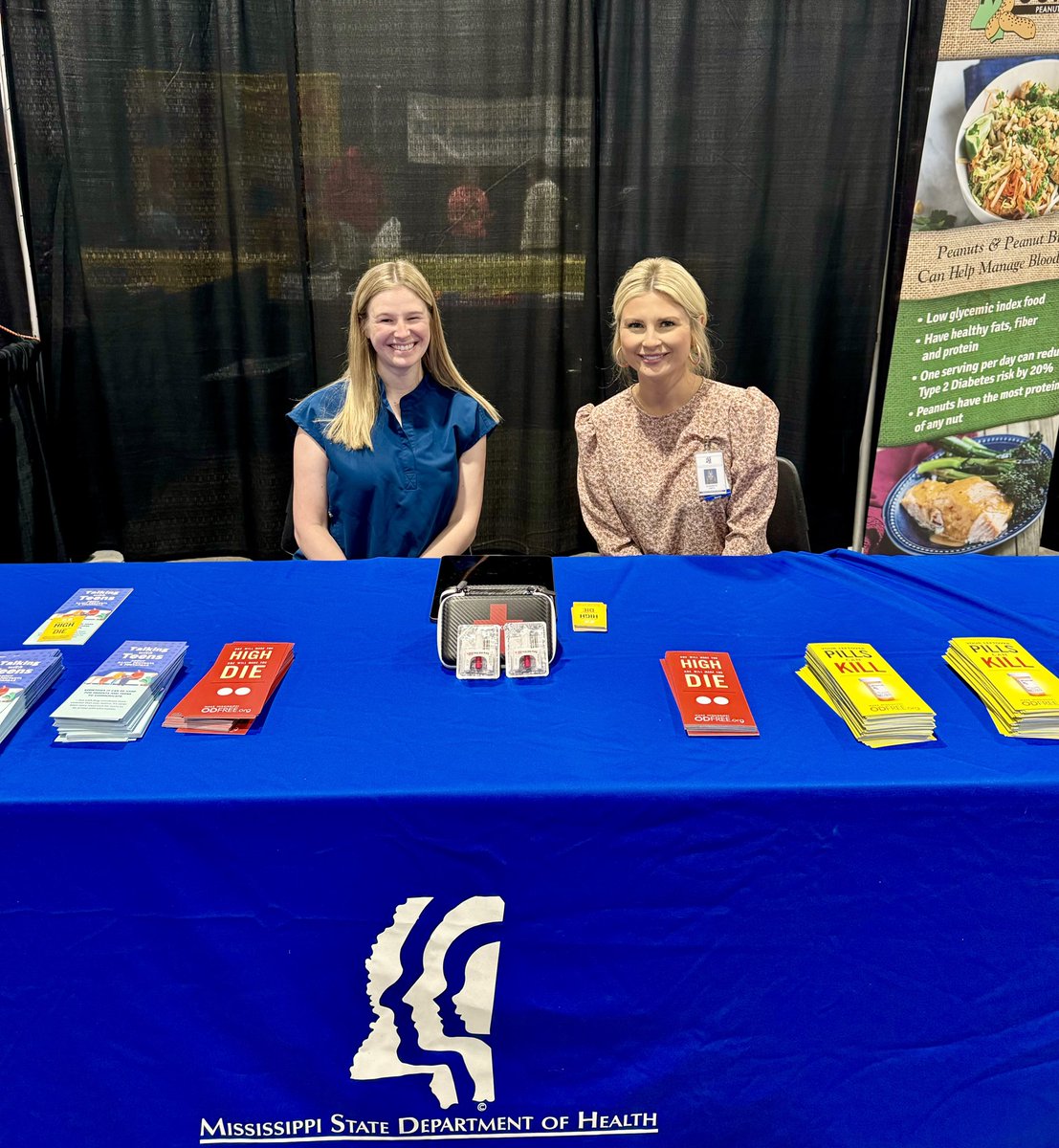 Dr. Justin Turner (@drjustinmturner) on Twitter photo Come and see us at the <a href="/MSStateFair/">MS State Fair</a> ! <a href="/msdh/">Mississippi State Department of Health</a> is grateful to have Pharmacists Ashton Smith, Pharmacy Residency Program Co-Director and Academic Detailing Lead and Sophie Durham, who is the Interim Prevention Coordinator for the Opioid and SUD Program both serving at the fair. Stop Come and see us at the <a href="/MSStateFair/">MS State Fair</a> ! <a href="/msdh/">Mississippi State Department of Health</a> is grateful to have Pharmacists Ashton Smith, Pharmacy Residency Program Co-Director and Academic Detailing Lead and Sophie Durham, who is the Interim Prevention Coordinator for the Opioid and SUD Program both serving at the fair. Stop