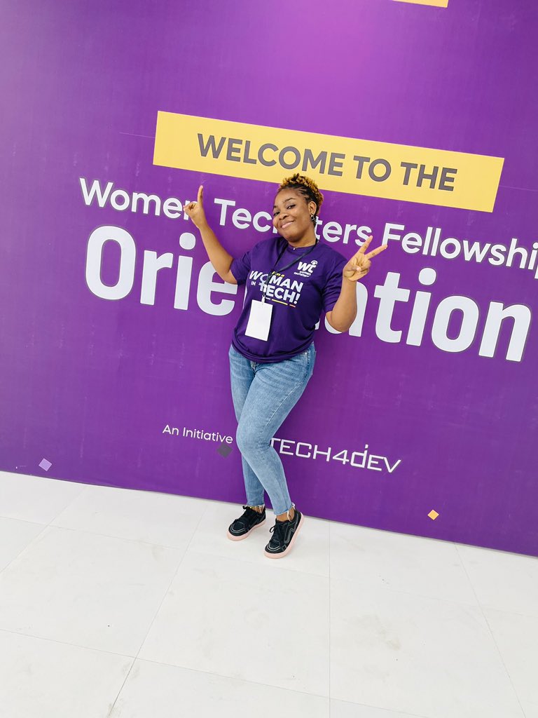 #womentechsters
#Tech4dev
#WTFC24 
#WTFCOrientation