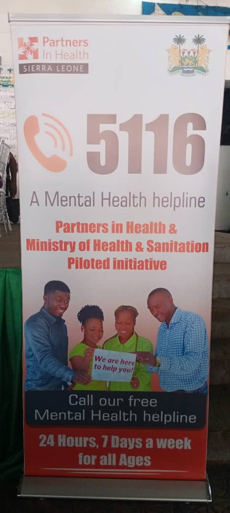 uslthc1's tweet photo. Today the #USLTH  joined the Ministry of Health and its partners to commemorate the #WorldMentalHealthDay  with the theme, “Mental Health is a Universal Human Right” at the Family Kingdom Resort. The event also marked the launch of a toll-free Mental Health Helpline: 5116. https://t.co/J2EjubFePZ