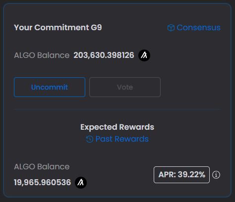 Mr_Algosla's tweet photo. 3 days left to commit your $ALGO make sure you do it through DEFI to get a better juicy reward, and support the #Algorand protocols.
#AlgorandDefi #AlgoGovernance https://t.co/LoTtAo4QC4