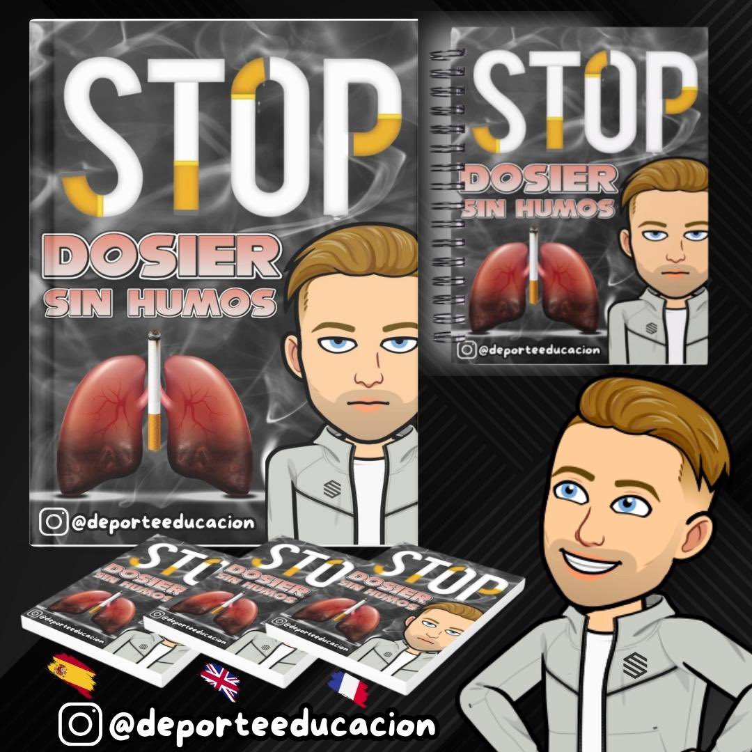 🚭DOSIER SIN HUMOS🚭

YA DISPONIBLE !!

#edufis #educaciónfísica #NoAlTabaco #Salud 

IG: deporteeducacion