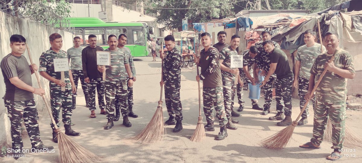 55 Bn CRPF carried out #specialcampaign3.0 at NS staff camp R.K. Puram New Delhi <a href="/PIBHomeAffairs/">PIB - Ministry of Home Affairs</a> <a href="/PMOIndia/">PMO India</a>