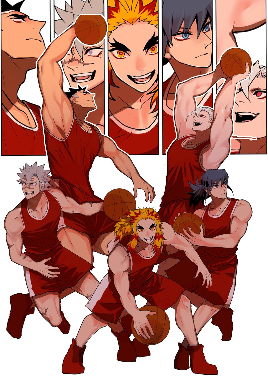 リクエストから、バスケしてる皆さん♥