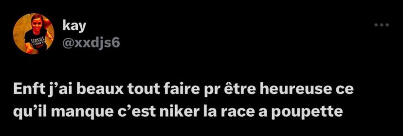 seyabyee's tweet photo. MDRRRRRRRRRR voilà pourquoi Twitter est et restera le meilleur réseau #poupettekenza https://t.co/8SaoJpfRp4