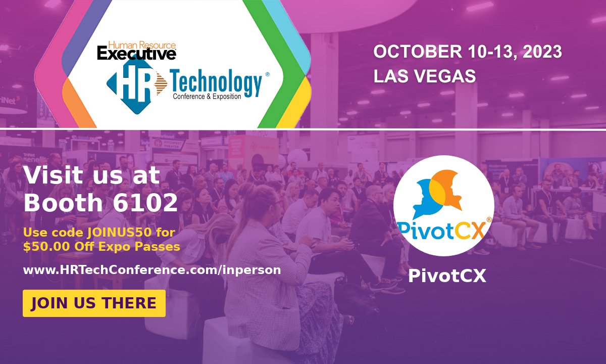 Come stop by our booth 6102 at HRTech! We're giving away free autographed copies of the Amazon bestseller "Hiring Humans" by Craig Fisher so stop by to learn how you can get one!