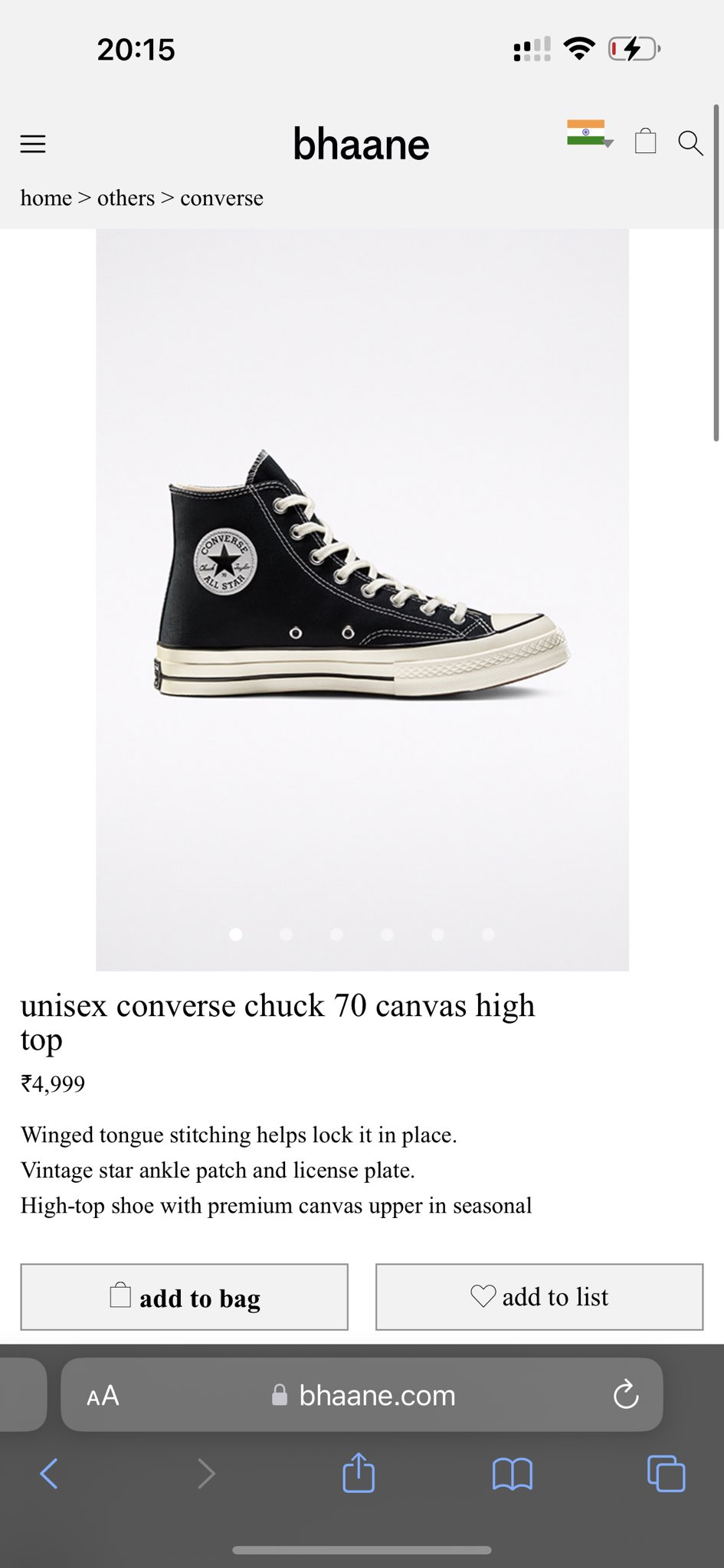 Lazada converse 70s cheap