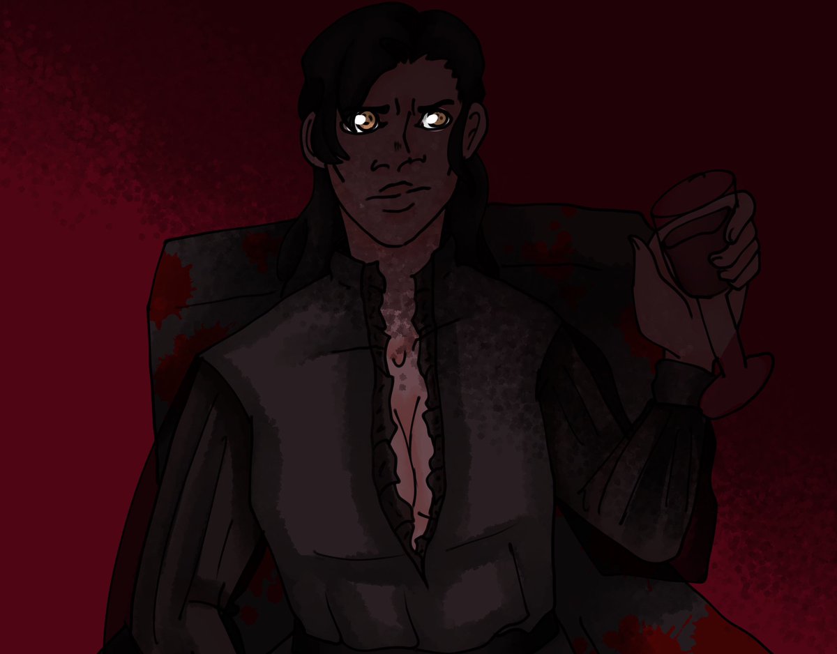 cinna124's tweet photo. I’m baaaack!! With day 10 of #WODtober , “it’s lonely on top” with Prince Steel of Charleston!! 

#vamily #VampiretheMasquerade https://t.co/QAskJbmfcl