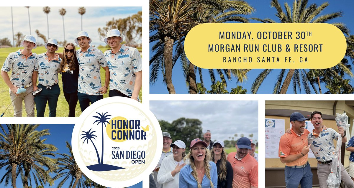 HC_HoldOntoHope's tweet photo. Join us to STOP STIGMA, stay for the FUN! 🌴

Register today!

https://t.co/9dPtWXzeKR 🏌️‍♂️⛳️

#sandiego #honorconnor #stopthestigma #suicideprevention #mentalhealthawareness #golf #charitygolftournament #morganrunclub #beyouyoumatter https://t.co/cR4AOSByfJ