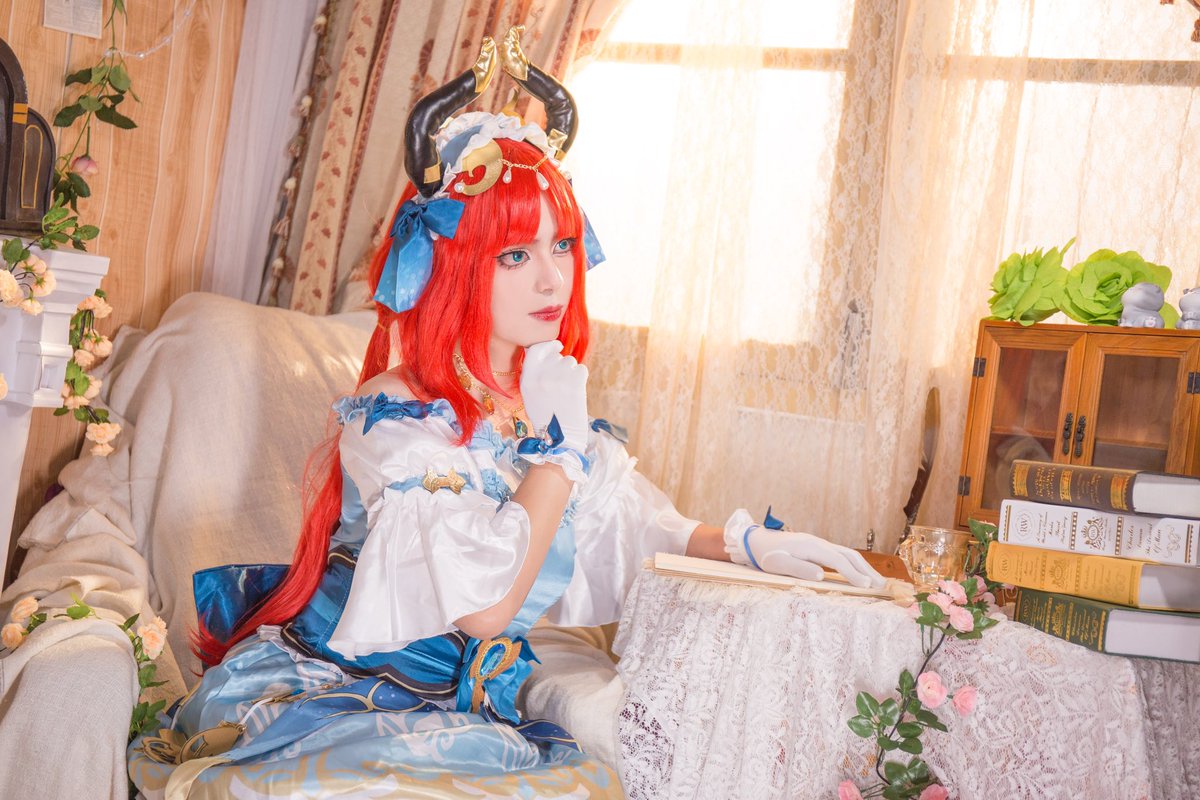 妮露向旅行者发出邀请，要来大巴扎看妮露的演出嘛(๑•́₃•̀๑)  #Cosplay  #女装 #伪娘 #原神 #妮露