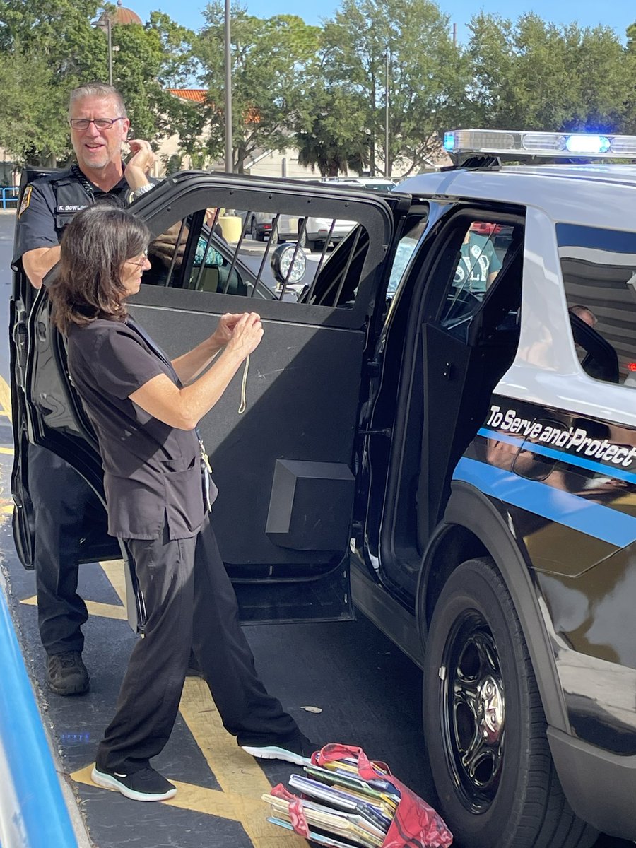 PointPcs's tweet image. HPE appreciates Largo Police Dept and Officer Bowling