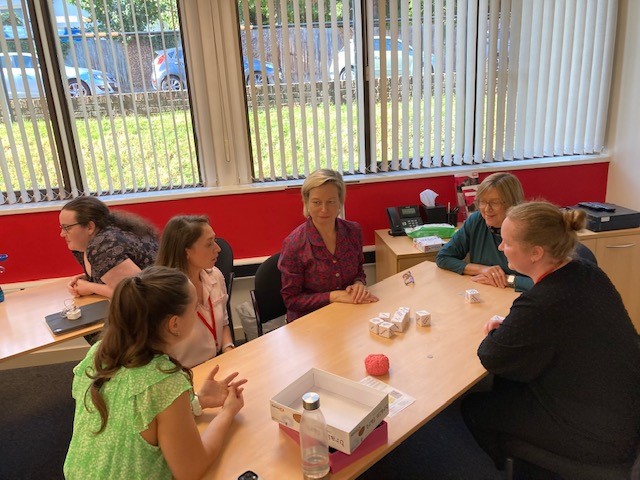Today, we had great fun at our monthly lunchtime games session. It got us away from our desks, and we learned a little about each other and laughed a lot! #WorldMentalHealthDay2023💚🌍 #wellbeing #EmployeeSupport