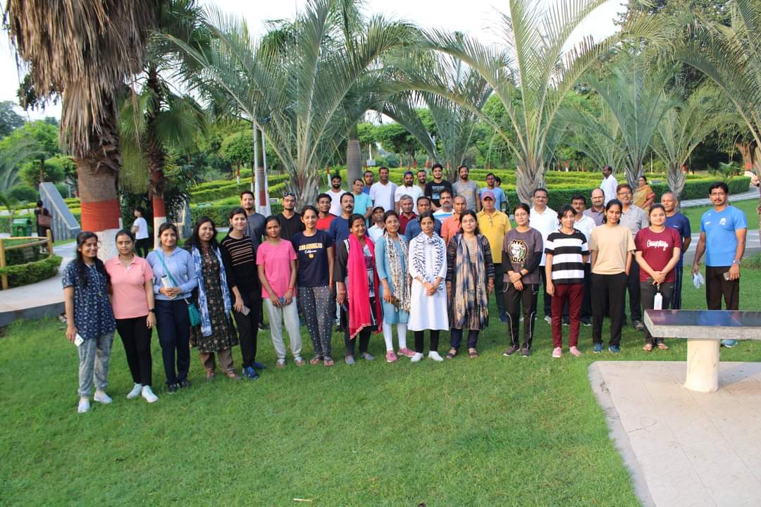 10 अक्टूबर 2023 को जनगणना कार्य निदेशालय बिहार ने इको पार्क, पटना में फिट इंडिया स्वच्छता फ्रीडम रन 4.0 के अंतर्गत दौड़/वॉक का आयोजन किया तथा स्वच्छता और स्वास्थ्य का साझा संदेश दिया! 
#SwachhBharatSwasthBhar #Run4India