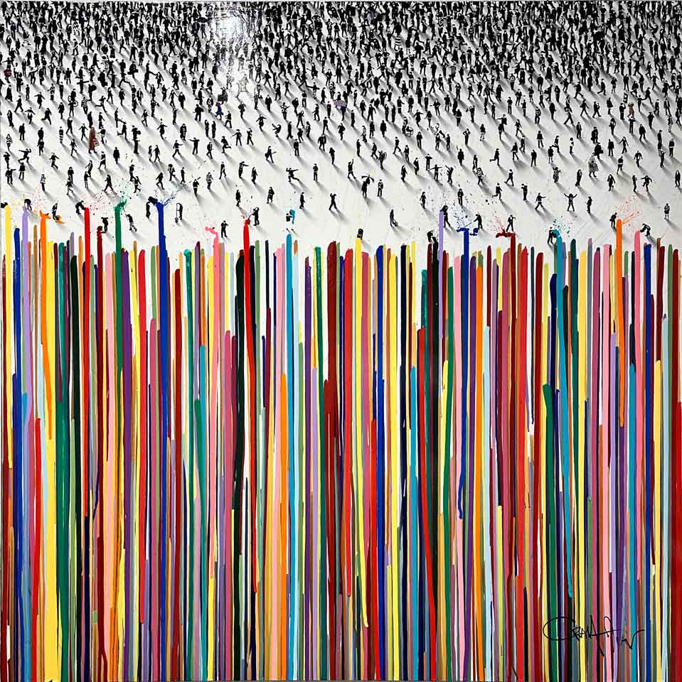 ArtCatto's tweet photo. "Perspectrum" an original mixed media on board by Craig Alan 🫠🎨 Currently being exhibited at the @ArtCatto in Loulé 😉
#artcatto #art #artgallery #craigalan #originals #painting #artist #portugal #algarve #loulé #quintadolago #colourful #paintingoftheday #contemporaryart https://t.co/kNXtmlxgew