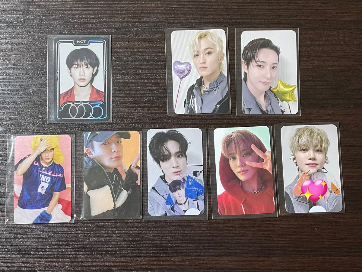 cuckoopk's tweet photo. nct dream WayV トレカ Golden Age ドリショ istj candy 特典

[譲] 画像
ウィンウィン マーク ロンジュン ジェノ ジェミン

[求] 異種 チソン
ご提示下さい🙇‍♀️

出し惜しみございます🙇‍♀️🙇‍♀️（特に💖）

郵送希望です！
お気軽にお声掛けください！

参考までに固ツイ確認お願いします！
↓続きます https://t.co/Xrr14NcbZ5