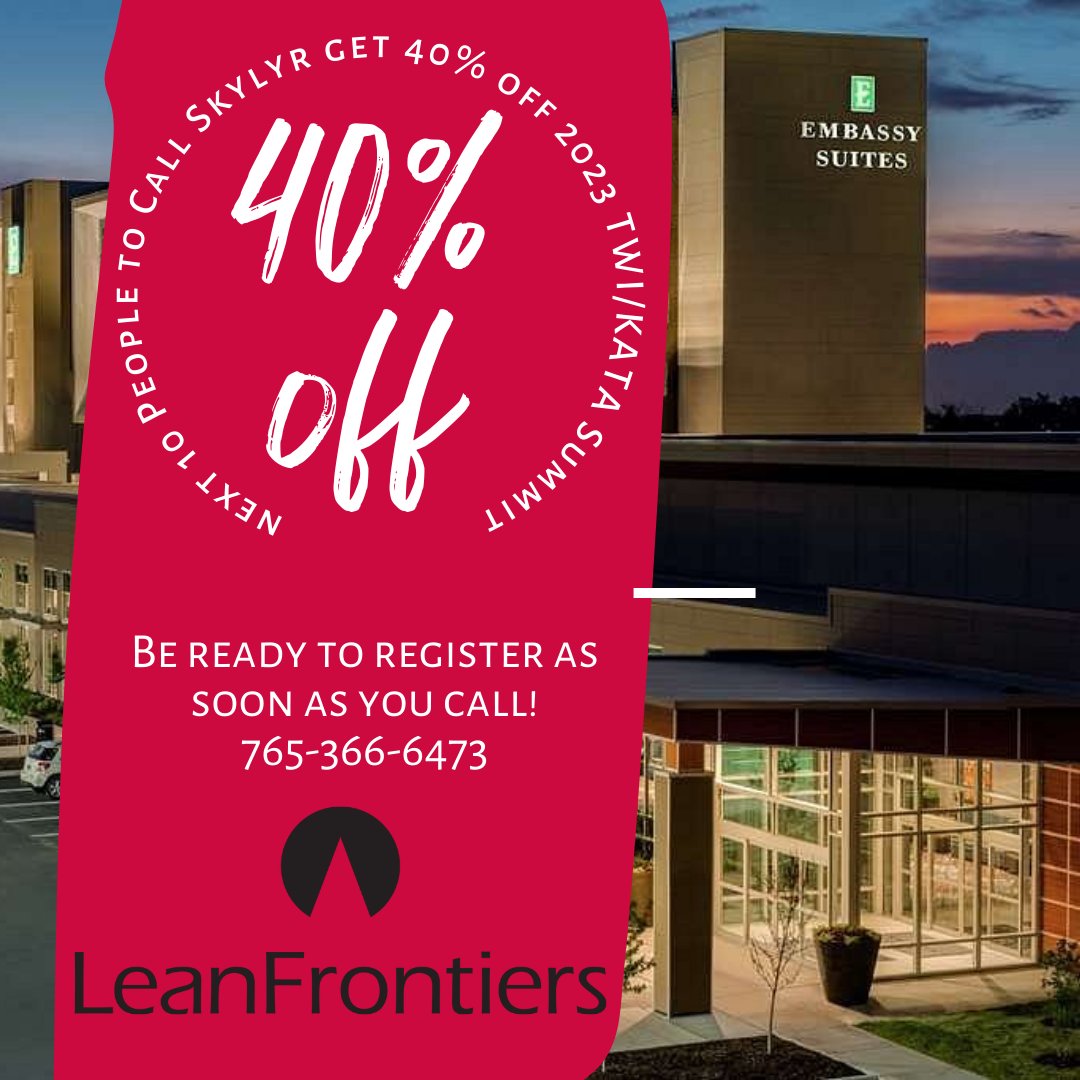 leanfrontiers's tweet photo. Now is your chance for 40% off! 

Call me(skylyr)- 765-366-6473!! 

#callme #special #RegisterNow https://t.co/2UCIeKa2Nj