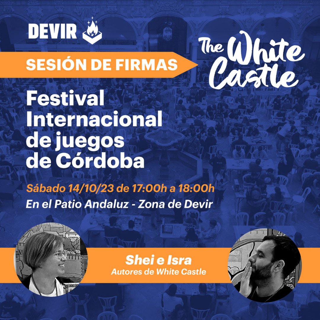 tirandodadosbg's tweet photo. Se acabó el Spiel23, pero sin tiempo para respirar comienza uno de los festivales más importantes de España: @FJuegosCordoba .
La editorial @deviriberia nos tiene preparados unos fantásticos eventos.
Firmas con @llama_dice y #devirshow en directo. https://t.co/gNIjkf70HB