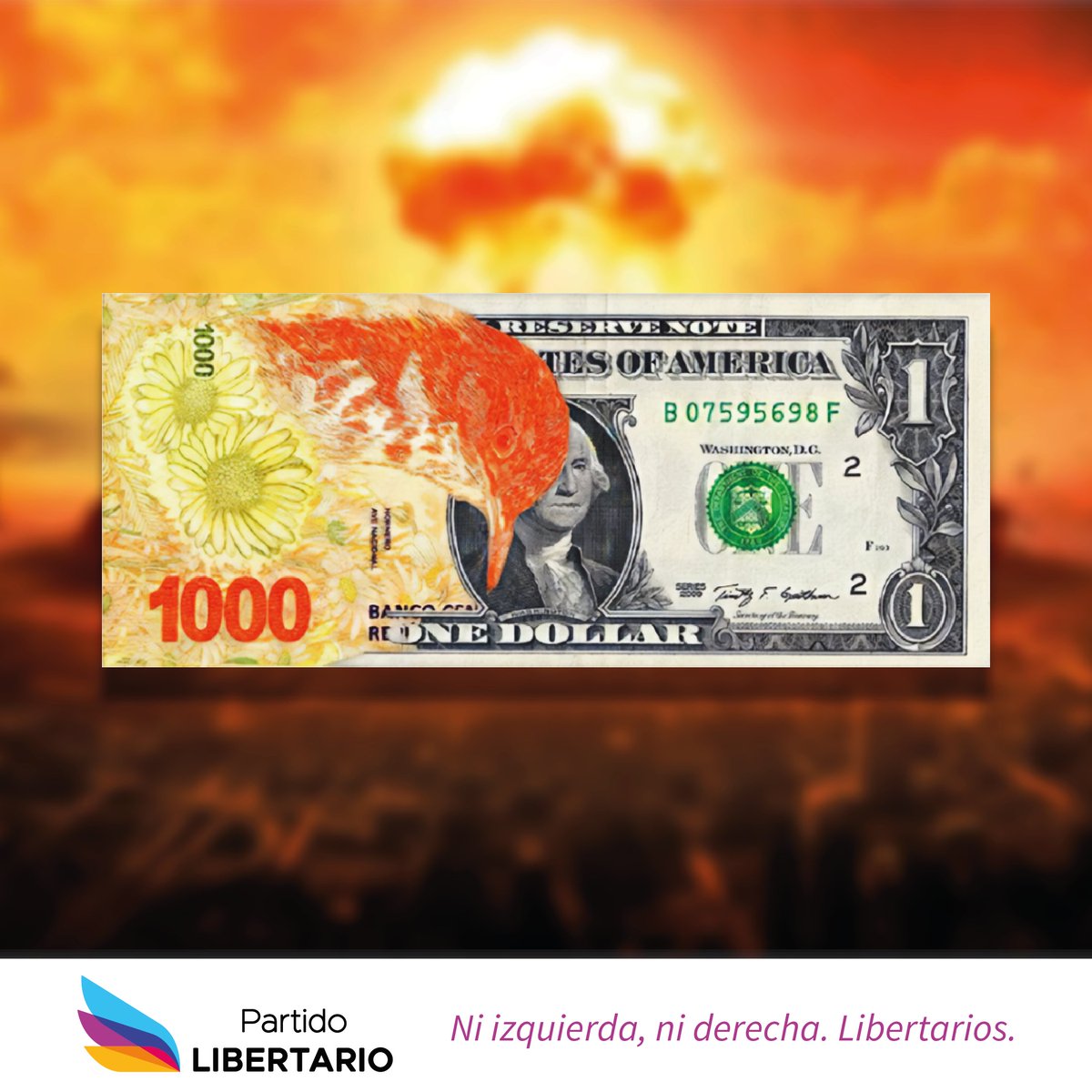 Dolar.....#massaafuera

<a href="/JMilei/">Javier Milei</a> @nicolasemma10 #partidlibertariocaba #dolar #mil