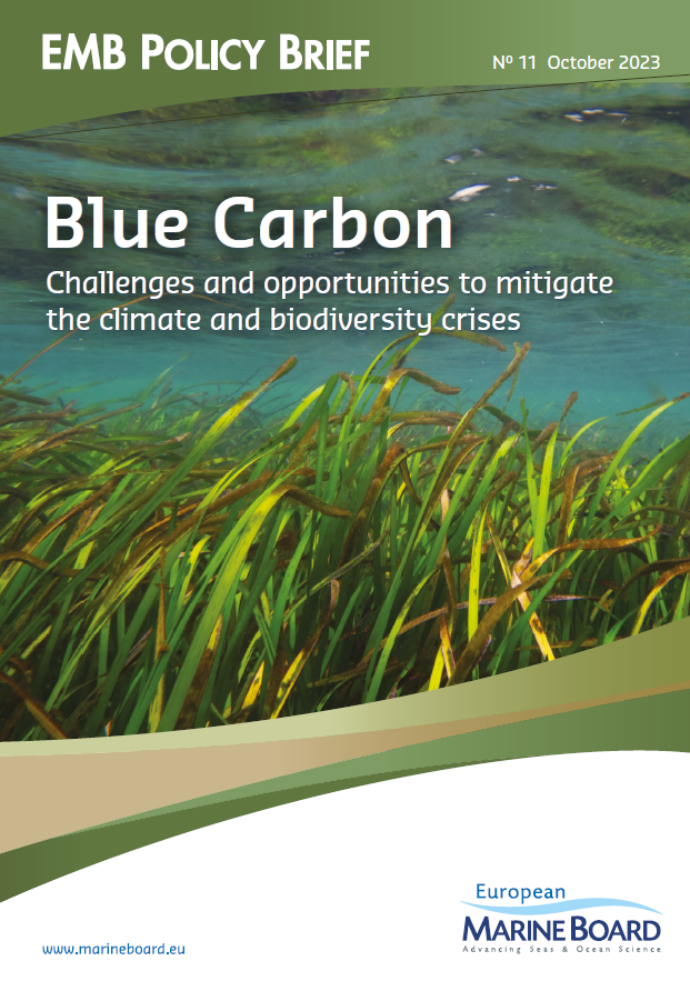 Today at #EurOCEAN2023 EMB launched Position Paper No. 27 ‘Building Coastal Resilience in Europe’ &amp; Policy Brief No. 11 ‘Blue Carbon: Challenges and opportunities to mitigate the climate and biodiversity crises’. Find out more: tinyurl.com/yc5mdz7v #OceanDecade #MissionOcean