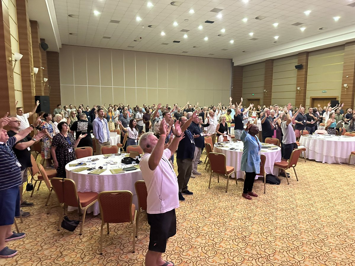 edfriMiracle's tweet photo. Global 2023 in Cyprus with key leaders from over 60 Nations. Nothing can compare with when Gods People come together &amp; God’s Presence is manifested. His presence is assured and His presence will continue to distinguish us wherever we are &amp; in situations we find ourselves in… https://t.co/oVXB5nTNdu