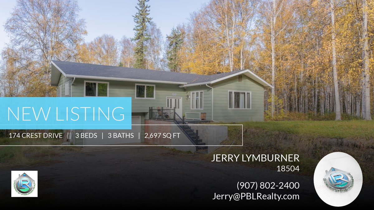 powered907's tweet photo. 📍 New Listing 📍 Take a look at this fantastic new property that just hit the market located at 174 Crest Drive in Fairbanks. Reach out here or at (907) 802-2400 for more information

#seefairbankshomesdotcom #alas... https://t.co/o53AaQdbfO https://t.co/rCRYQAaHNn