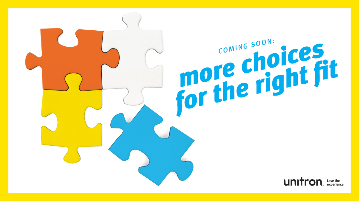 UnitronGlobal's tweet image. Finding the ideal fit is about to get a whole lot easier with the expanded Vivante™ family.​

#VivanteExperience#LoveTheExperience #Unitron #HearingAid #Vivante #Audiology