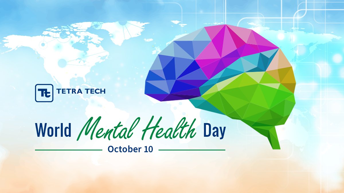 Tetra Tech (@tetratech) on Twitter photo On #WorldMentalHealthDay, we are committed to promoting a culture of acceptance and creating a safe space for employees to talk about mental health and access resources.
Learn more and explore resources from the <a href="/WHO/">World Health Organization (WHO)</a>: hubs.la/Q024xKML0 On #WorldMentalHealthDay, we are committed to promoting a culture of acceptance and creating a safe space for employees to talk about mental health and access resources.
Learn more and explore resources from the <a href="/WHO/">World Health Organization (WHO)</a>: hubs.la/Q024xKML0