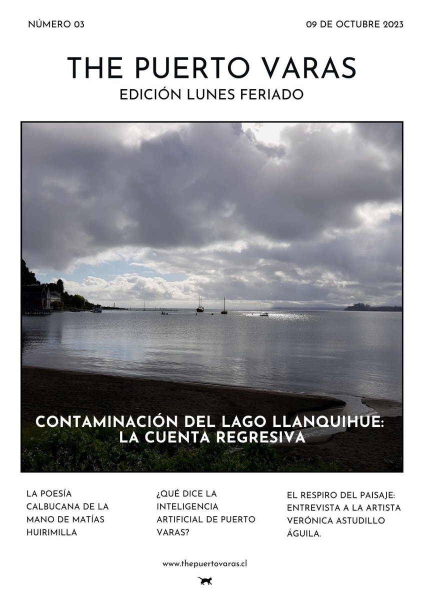 Nueva entrega. The Puerto Varas 03. Edición lunes feriado. #puertovaras thepuertovaras.cl/contenidos/the…