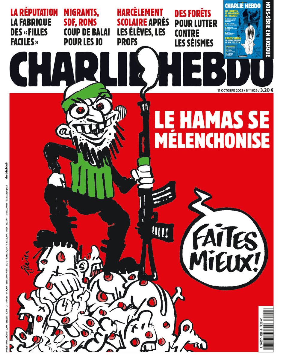 Charlie Hebdo tweet media