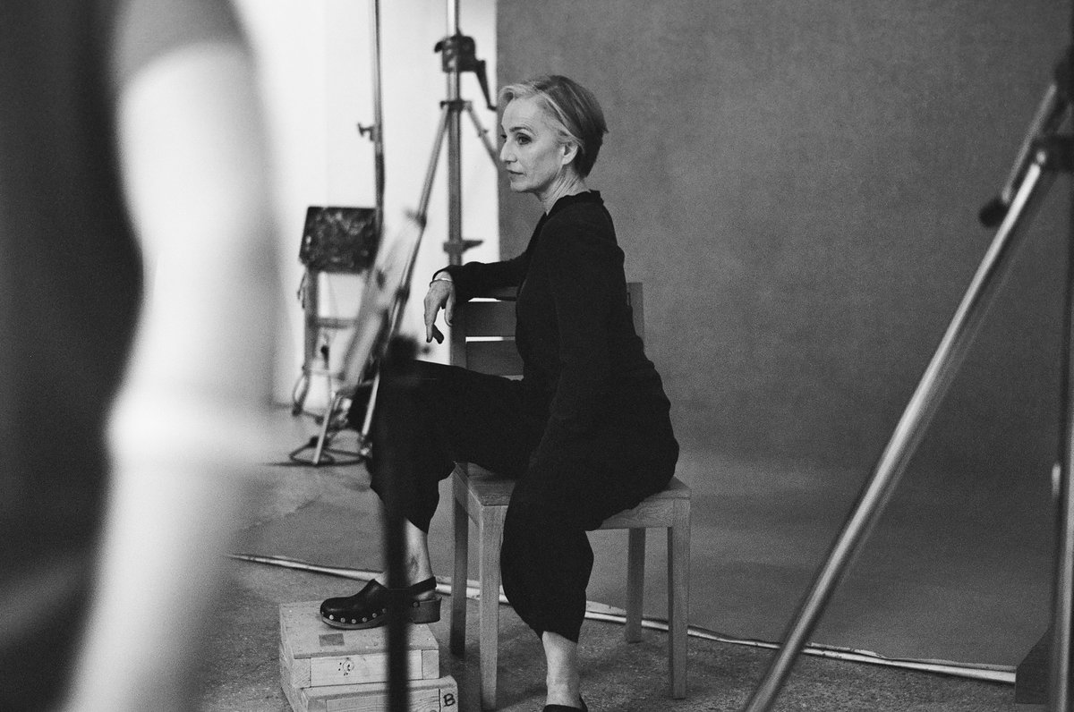 #BehindTheScenes at the #LyonesseOnStage photoshoot with #KristinScottThomas. 

Performances begin in just 1 week. 🧡

📸 @Justine35mm