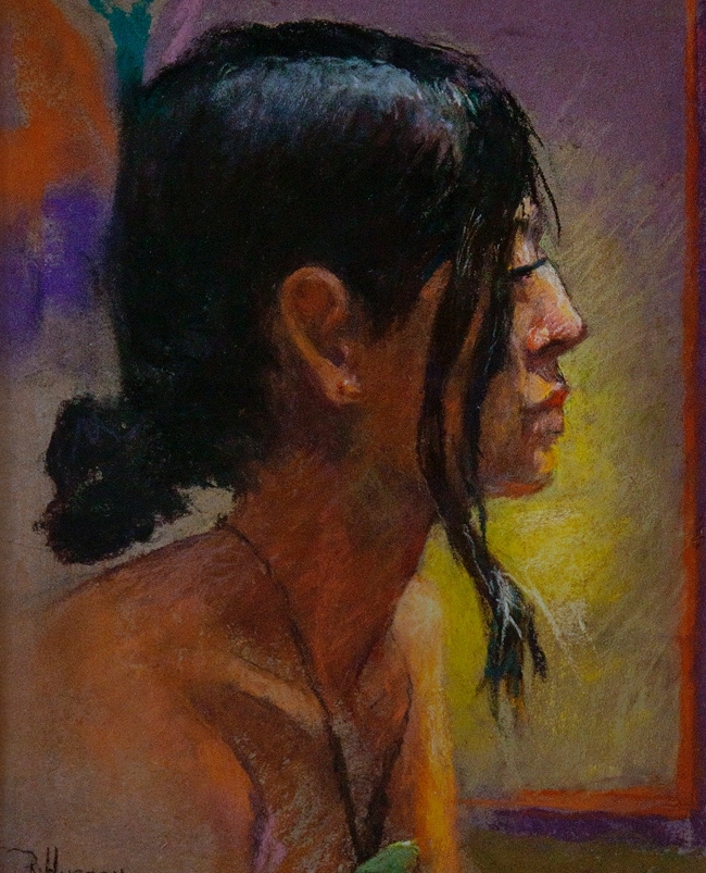 ValleyGallery's tweet photo. For more than forty years Ruth Hussey has concentrated on perfecting her skills with pastels, specializing in portraiture, figure and still life paintings.
"Latina," pastel
#pastel #pasteldrawing #chalkar #womanartist #selftaught #art #artwork #wallart #portrait #stilllife https://t.co/Wwrj7STtSC