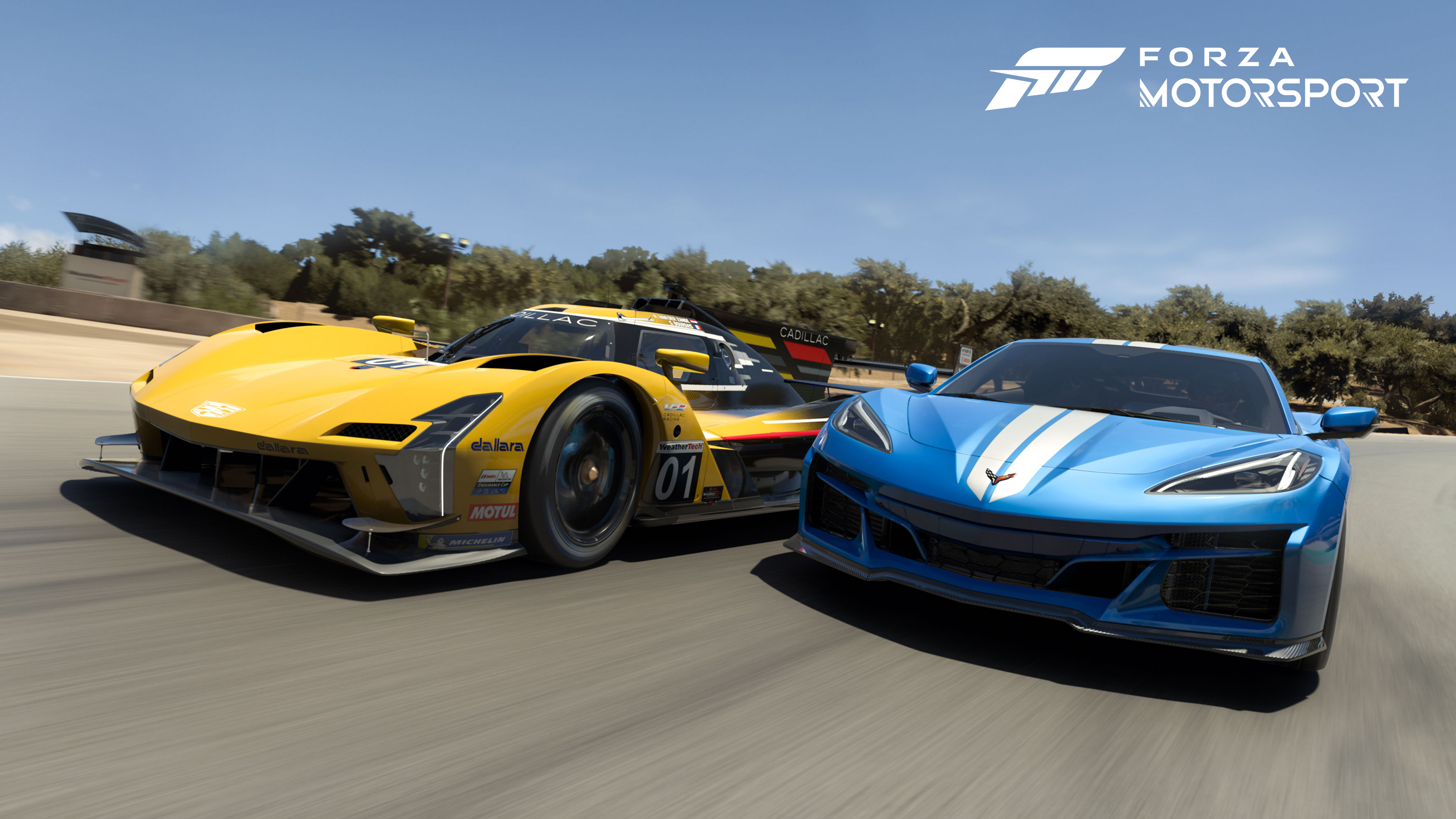 Cadillac V-Series.R and Corvette E-Ray Race into Forza Motorsport