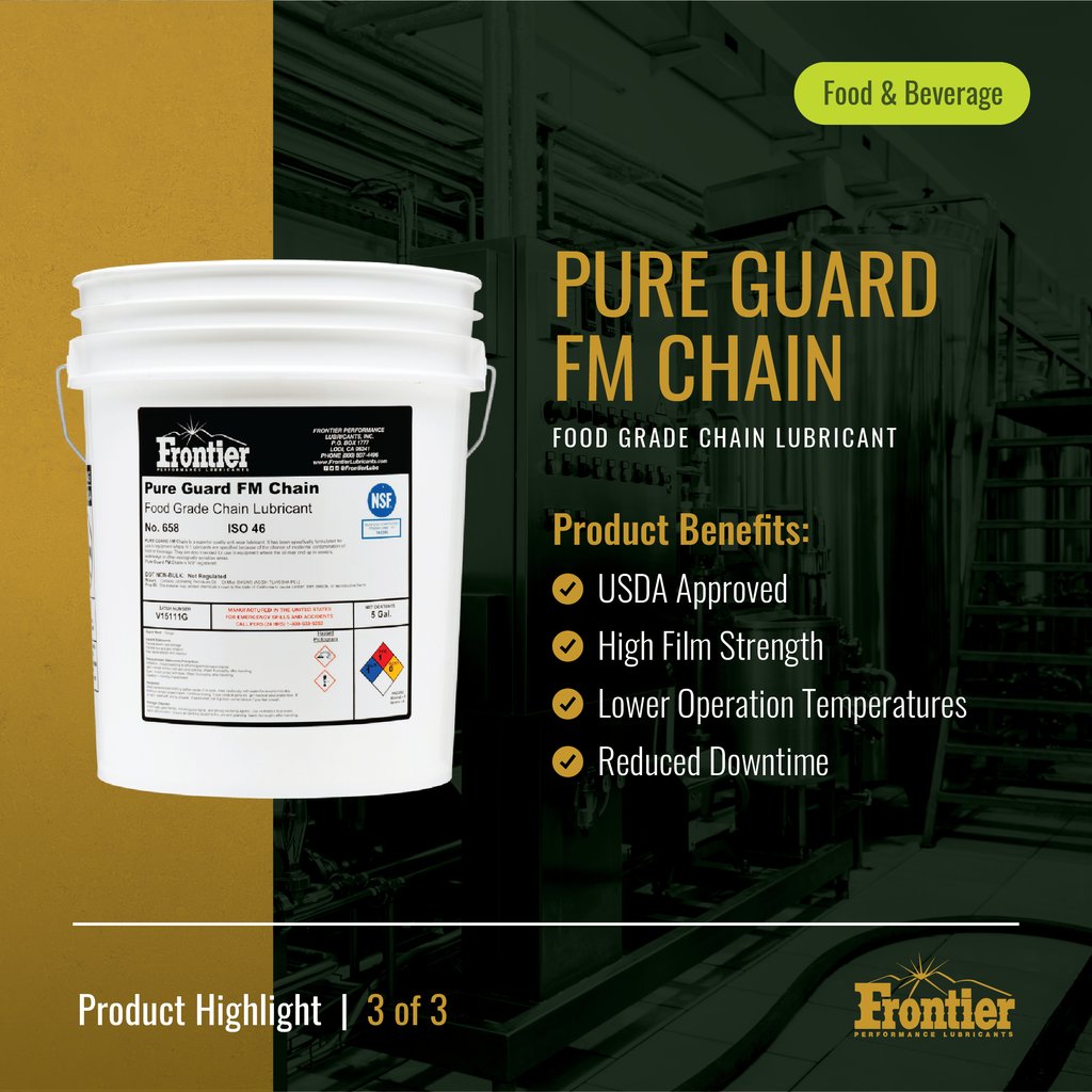 Have you seen our full line of Pure Guard products? All USDA approved, and food grade safe! Visit our website for more information! frontierlubricants.com
.
.
#pureguard #lubricants #greases #oils #frontierperformance #qualityproducts #performanceproductsguaranteed