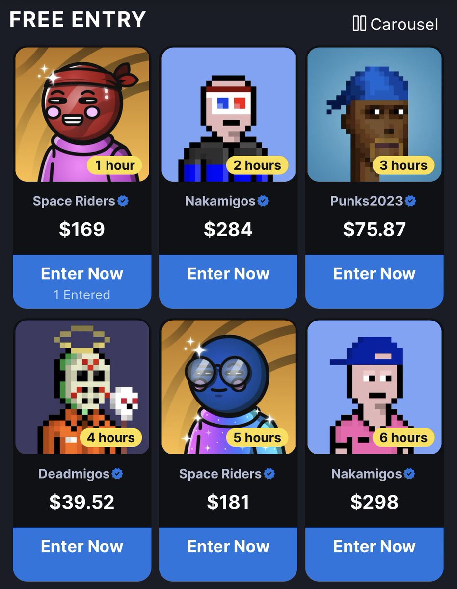 MetaWin's tweet image. 🎉 NFTS are BACK 🎉

21 NFT competitions are now LIVE on metawin.com drawing EVERY hour! 👀

We are giving away $150 in $ETH to use for extra entries! Like ❤️, RT &amp;amp; Tag the strongest NFT community 👇 to enter!! GO!