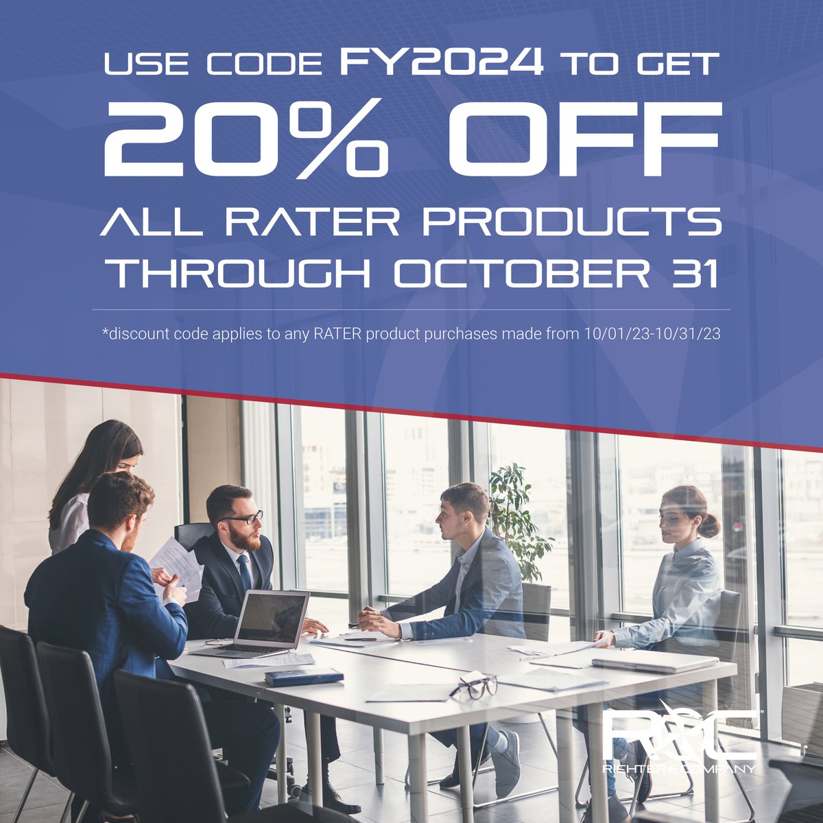 PriceToWin's tweet photo. Don't miss your chance to save 20% off all RATER products! This offer ends October 31.
https://t.co/zgNw66JxrI
.
#RIC #GovCon #PriceToWin #WrapRater #LaborRater #CompetiRater https://t.co/vy0zYAHb2r