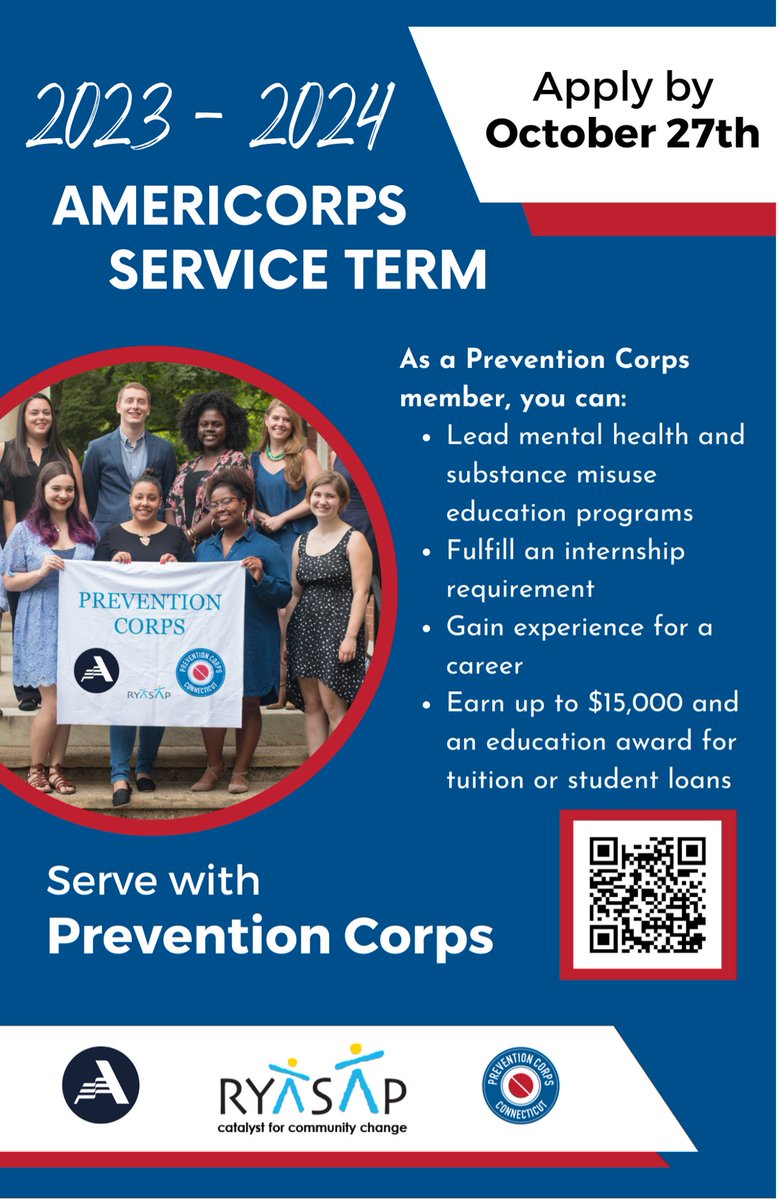 Are you looking to meet an internship requirement, gain nonprofit experience, or occupy a gap year? Know anyone who is that you could forward this to for our friends at RYASAP? #BridgeportCT