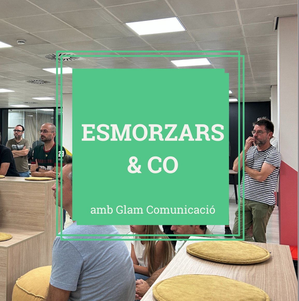 No us podeu perdre el 17 d'octubre! Un co-esmorzar amb Glam Comunicació que començarà amb la seva presentació corporativa. Després, gaudirem d'un bon esmorzar i temps de #networking. És l'oportunitat perfecta per #aprendre, #connectar i #créixer. Us esperem!