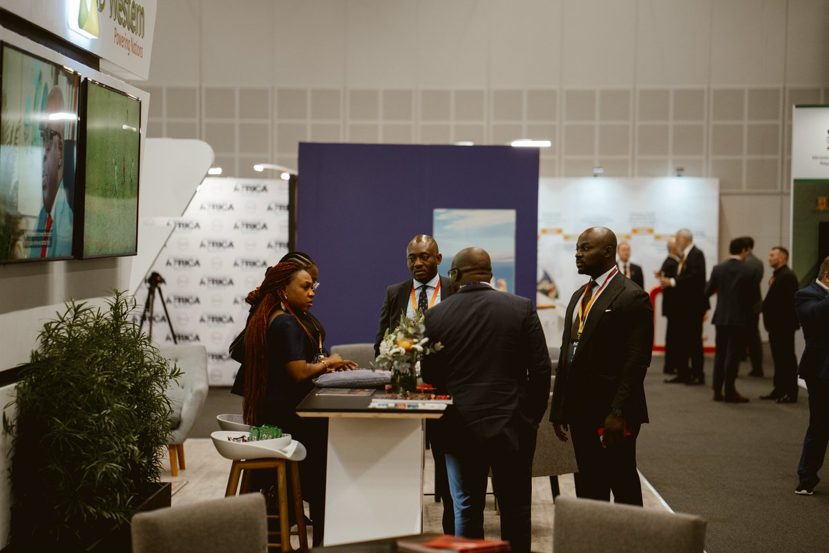 NDWestern's tweet photo. We are live at @africaoilweek.

As one of the leading indigenous energy companies at #AfricaOilWeek, two of our key executives will be speaking in conjunction with policymakers, financiers, government representatives, and dealmakers on the 11th &amp; 12th of October respectively. https://t.co/dOSF2D7pvS