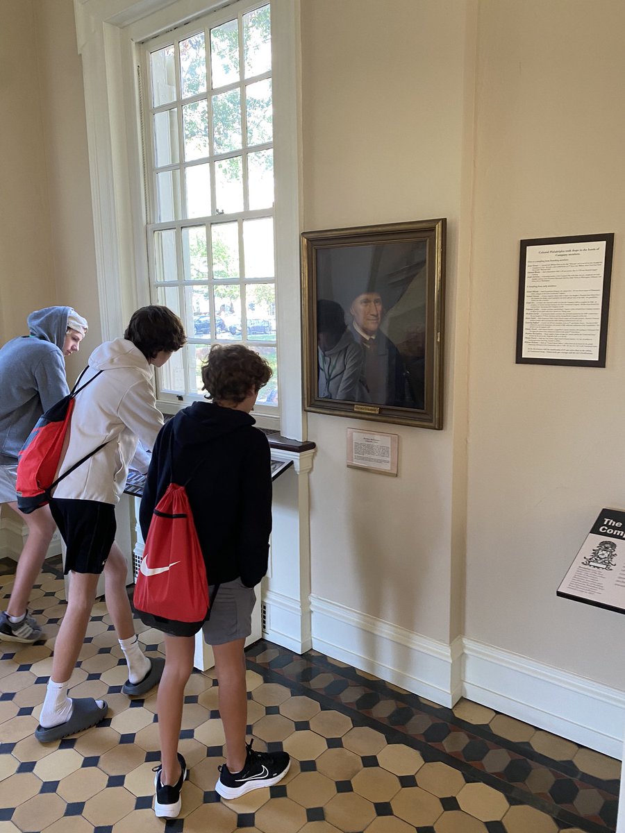 Independence Hall and Carpenter’s Hall!