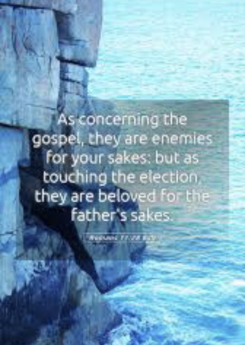 TrustJesusAlone's tweet photo. #ContextIsCritical
Romans 9-11, his kinsmen according 2 the flesh. These chapters R dealing w/the nation of Israel’s past, present &amp; future including their eventual salvation as they endure the events of the great tribulation designed 4 unbelieving Israel 2 come 2 faith in CHRIST https://t.co/v5Y3wRuZ0H
