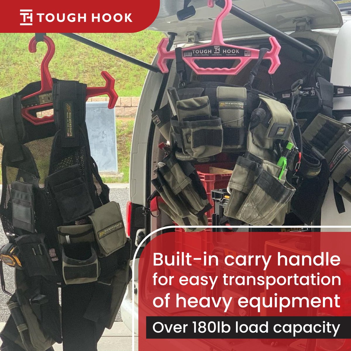 Tough_Hook's tweet image. Tired of struggling with heavy gear? Tough Hook's got your back. Move up to 180lbs like a pro. Say hello to effortless transportation.

#ToughHook #EasyTransport