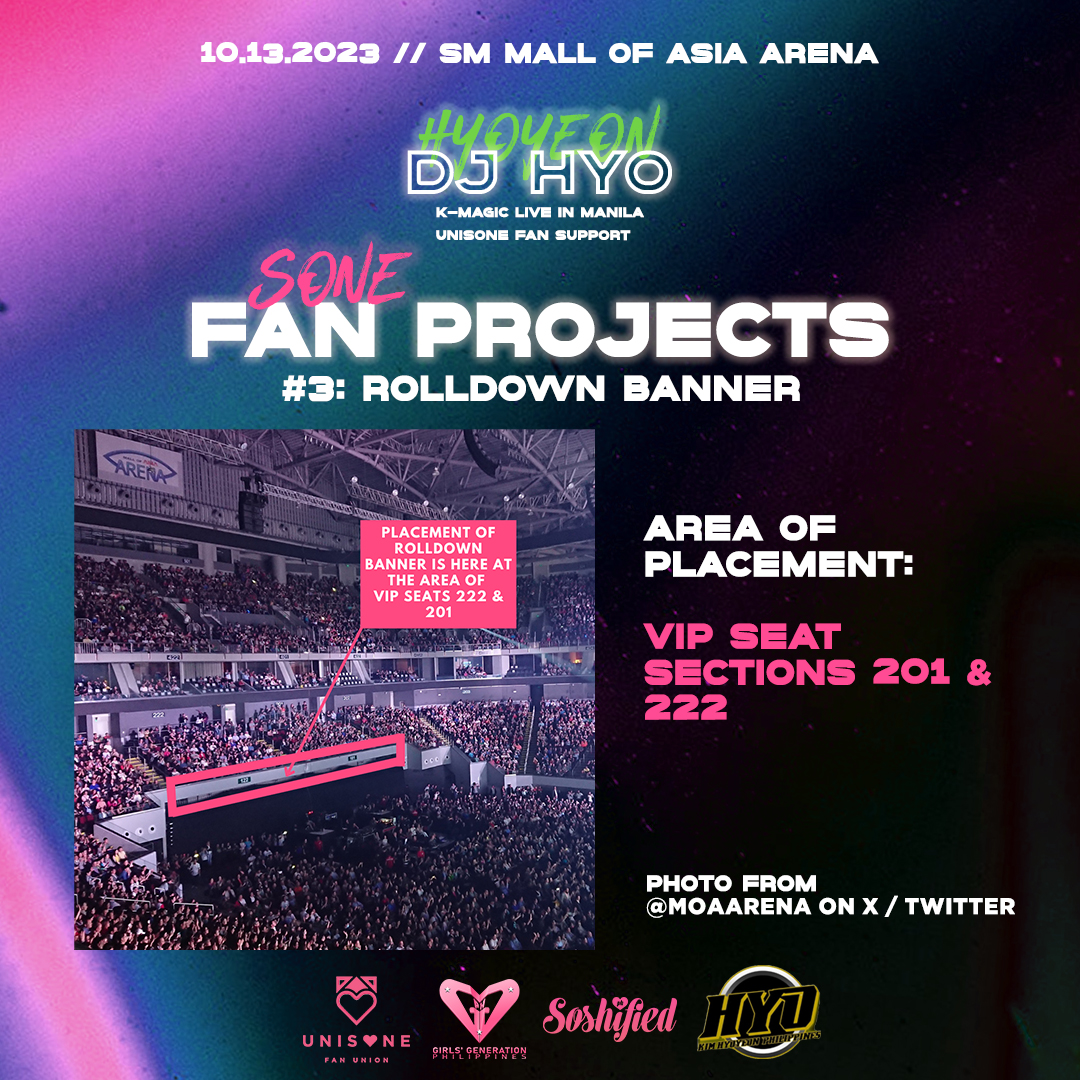GGPhilippines's tweet photo. [#FanProj]

"Come take a PICTURE" Let's FOCUS on HYO! 🥰

Let's give #HYOYEON a warm welcome this Friday!💗

•Handbanner
•Rolldown Banner
•Sing Happy B-day
•Sing &amp; Chant
•Pink Dresscode
•K-Magic Fandom Station
💗https://t.co/jJLL6rEy5J

#KMagicLiveinMNL_HYO #KMagicLiveinMNL https://t.co/SG2S1wdnEh