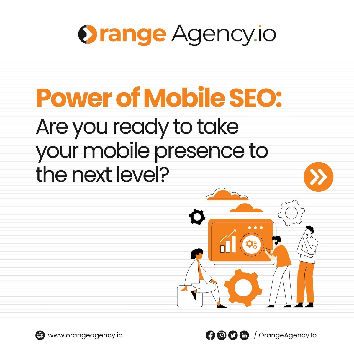 Power of Mobile SEO: Are you ready to take your mobile presence to the next level?

Let's take your digital presence to new heights. tinyurl.com/43nmasw5

#OrangeAgency #MobileSEO #DigitalMarketing #SEOBenefits #UserExperience #Niger #ElonMusk #Titanic #TheEqualizer3